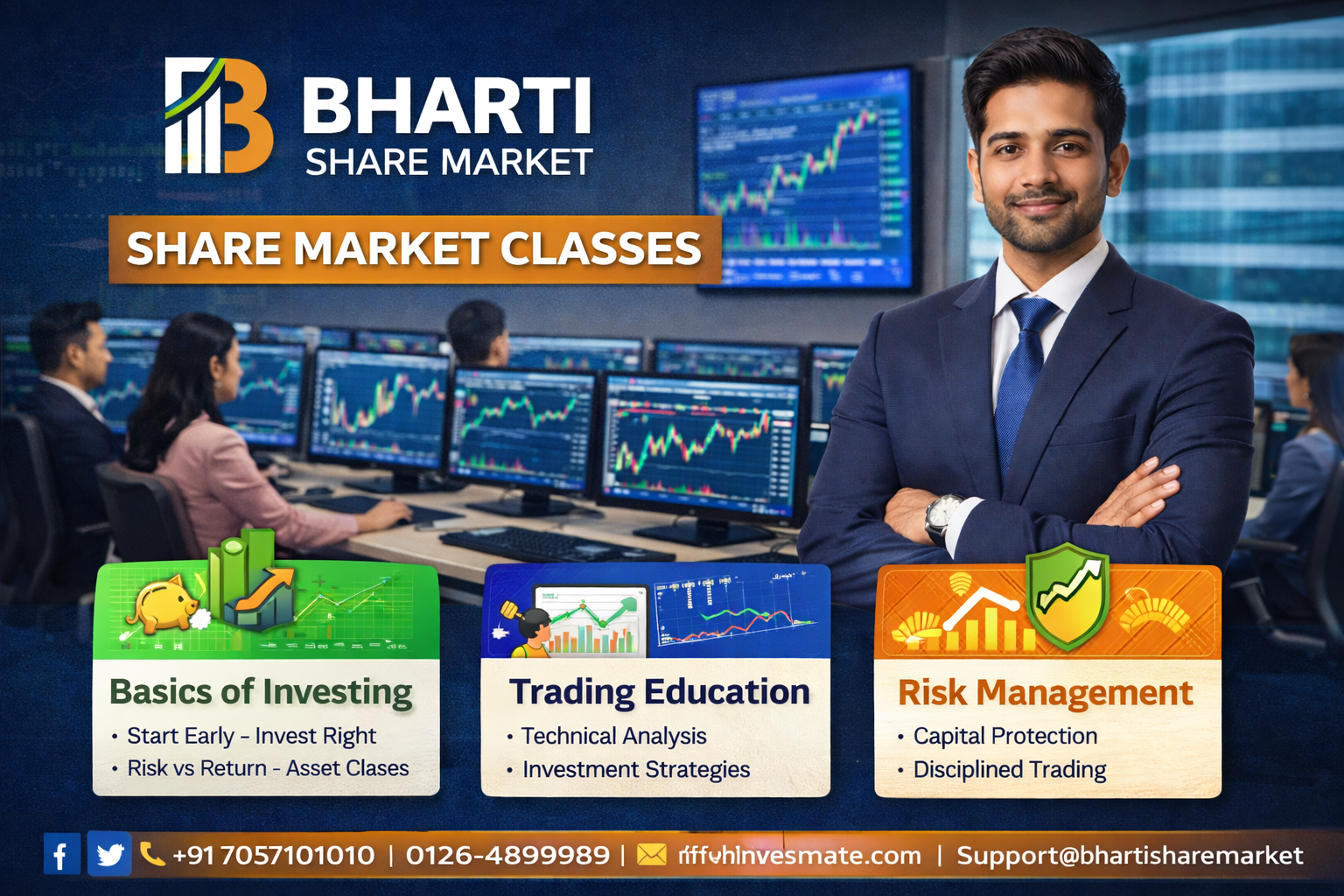 Bharti Share Market