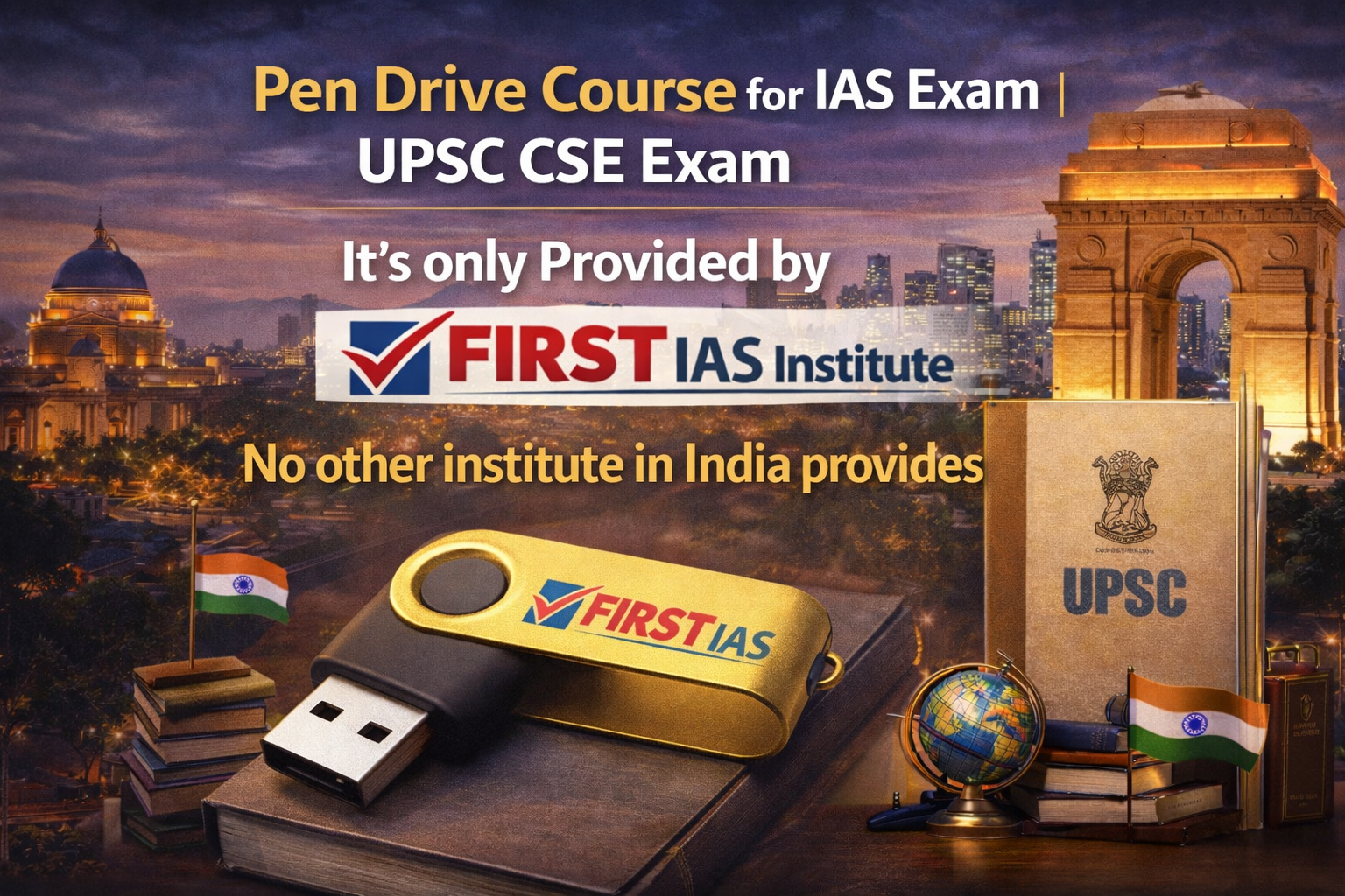 Pen Drive Course for IAS Exam | UPSC CSE Exam