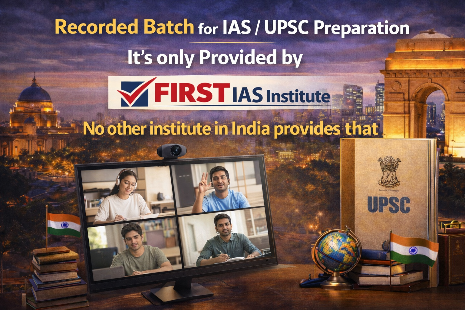 Recorded Batch for IAS / UPSC Preparation