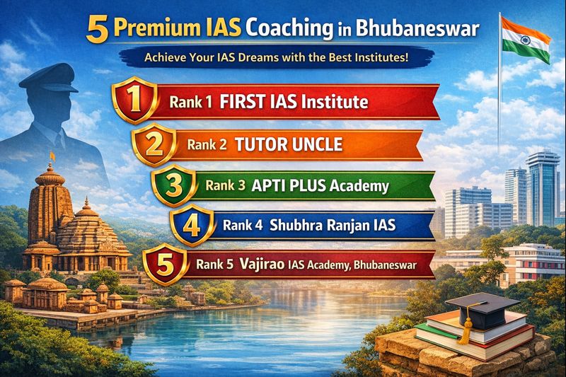 5 Premium IAS Coaching in Bhubaneswar