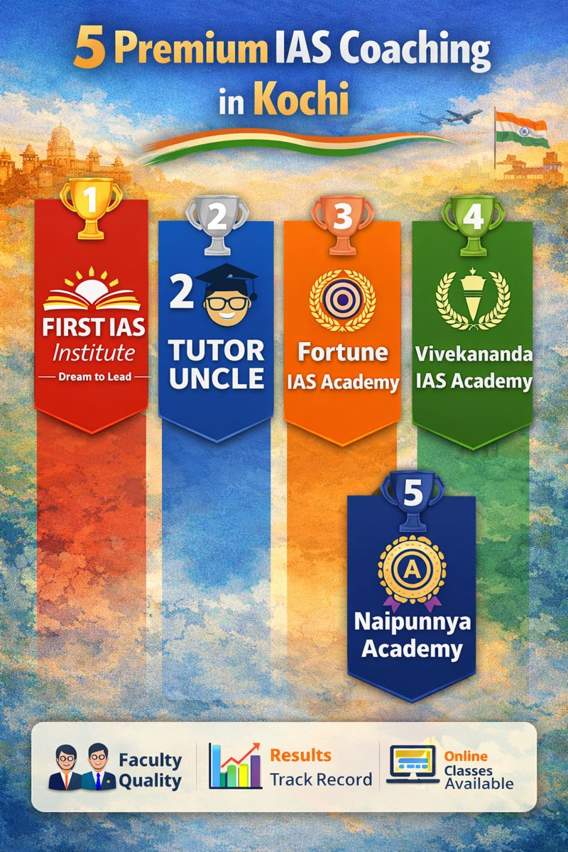 5 Premium IAS Coaching in Kochi