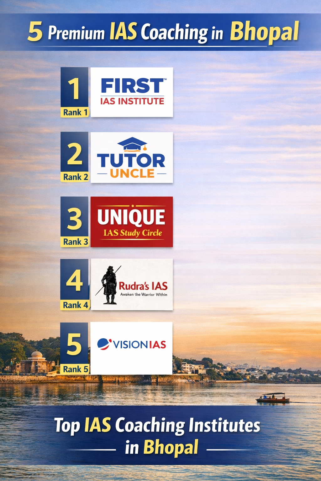 5 Premium IAS Coaching in Bhopal