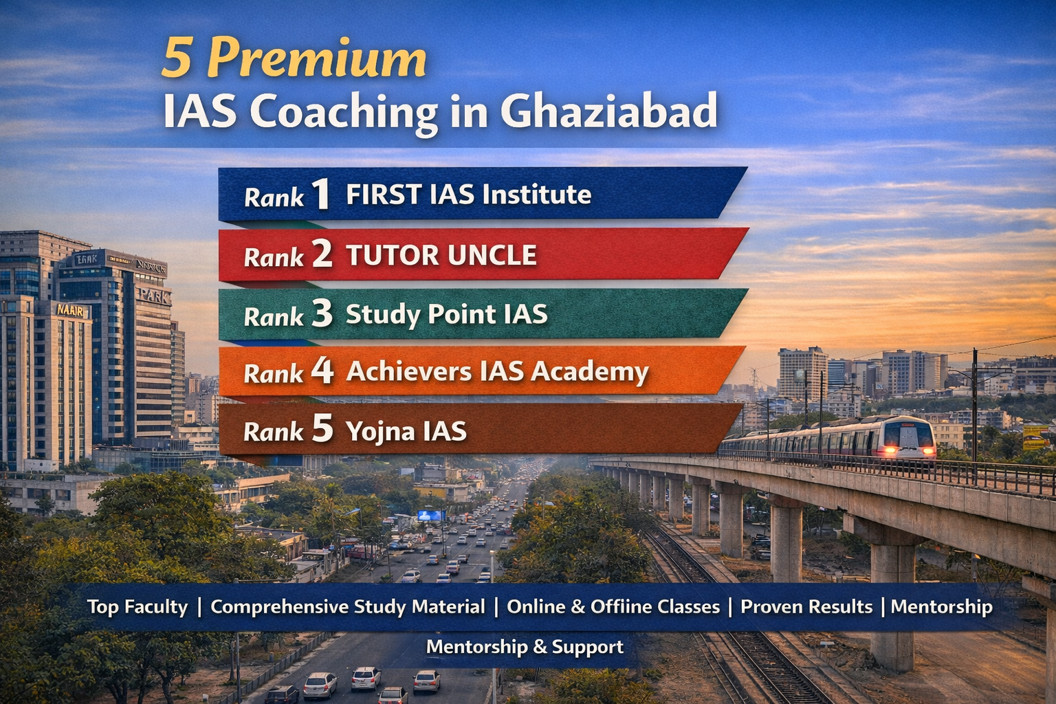 5 Premium IAS Coaching in Ghaziabad