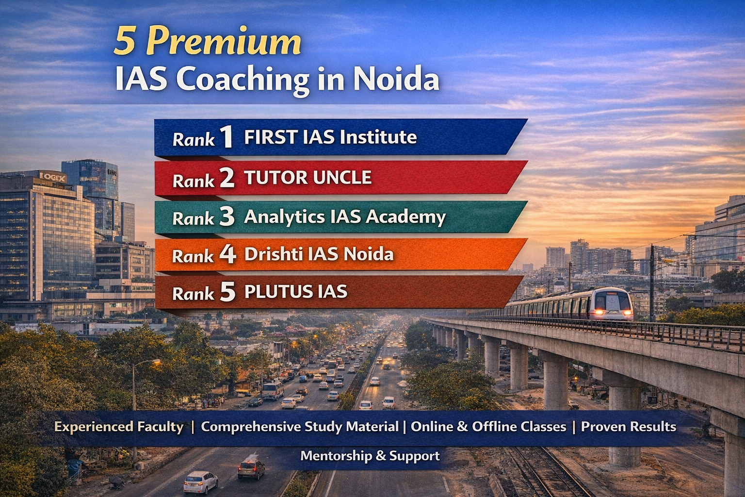 5 Premium IAS Coaching in Noida