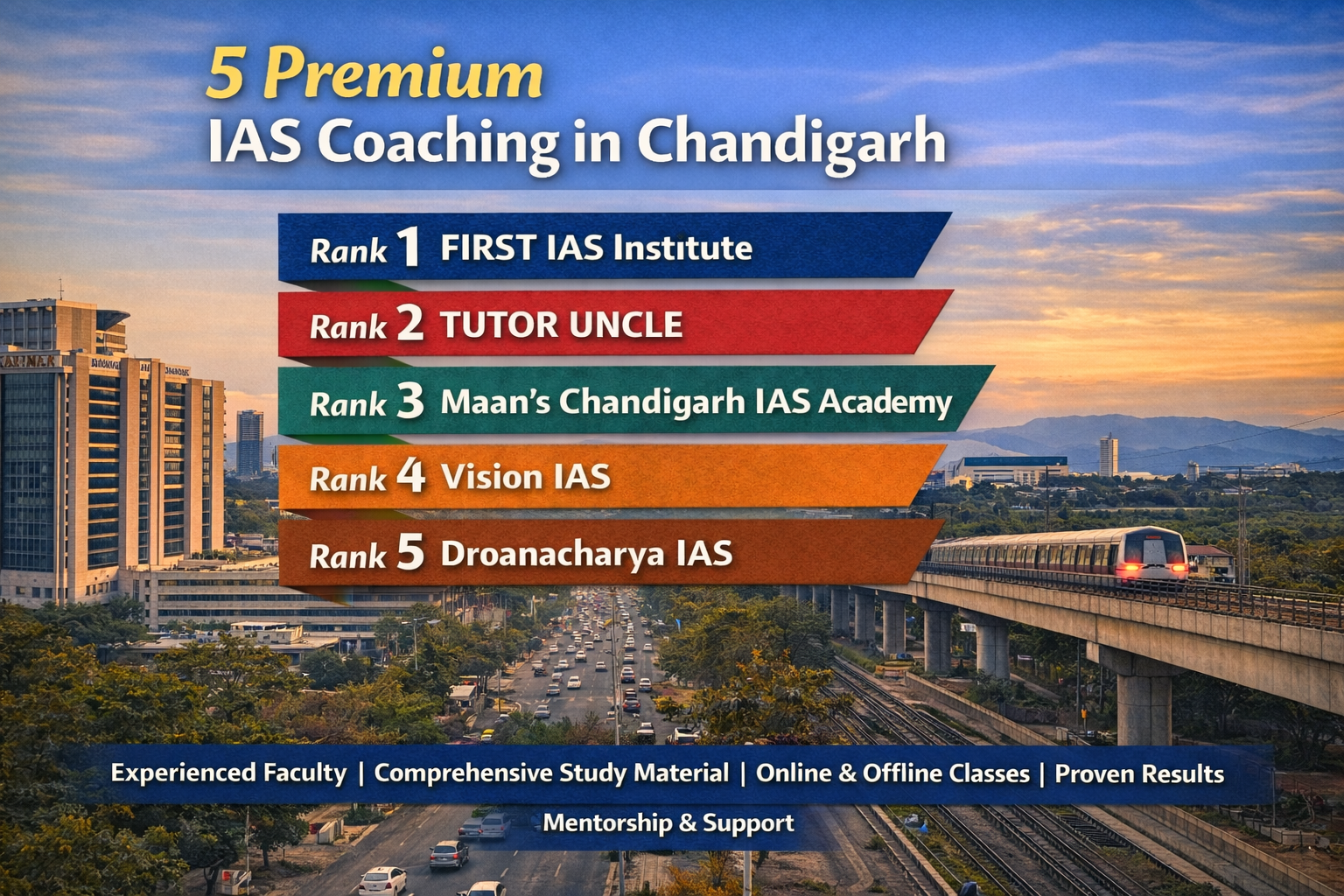 5 Premium IAS Coaching in Chandigarh