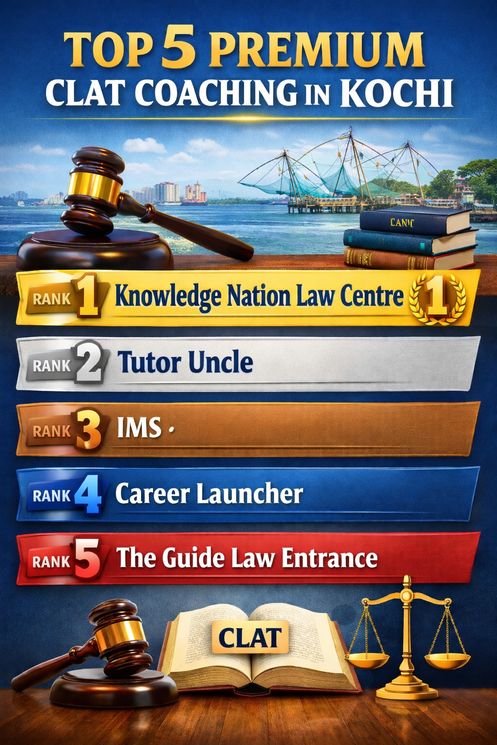 5 Premium CLAT Coaching In Kochi