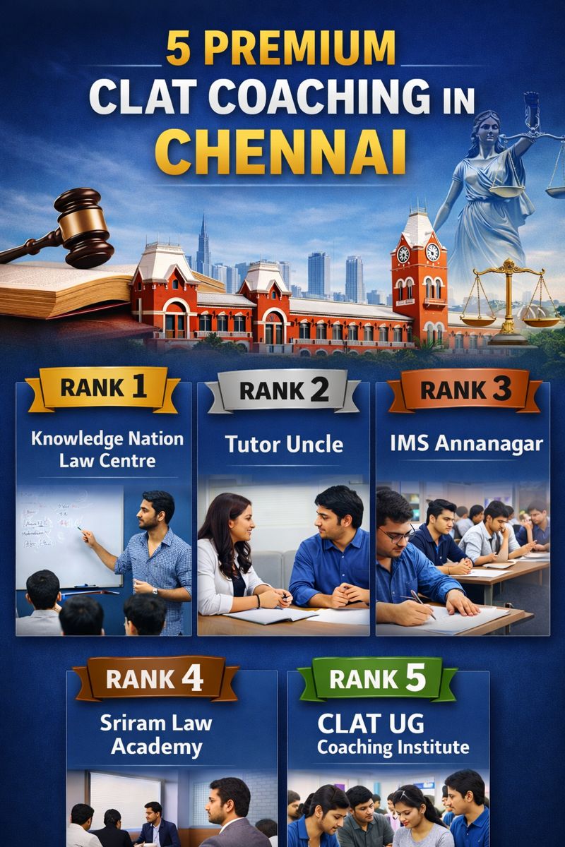5 Premium CLAT Coaching in Chennai