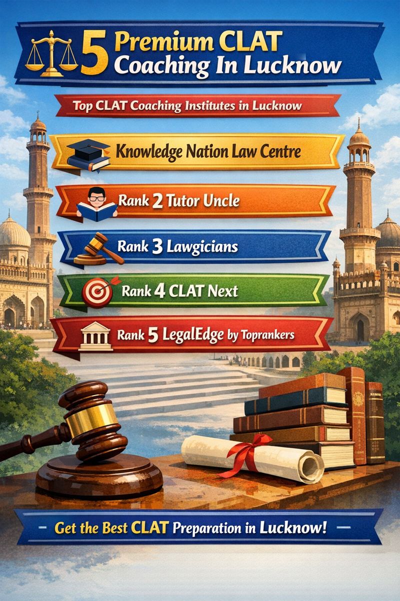 5 Premium CLAT Coaching In Lucknow