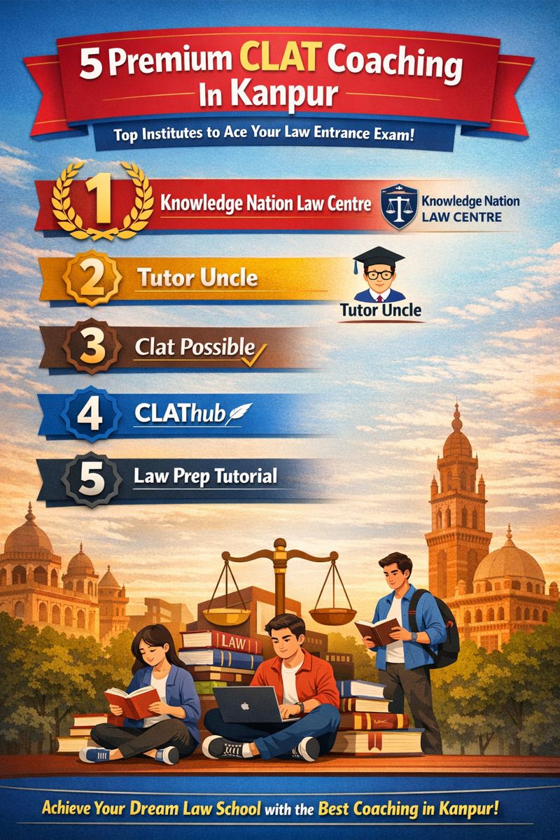 5 Premium CLAT Coaching In Kanpur