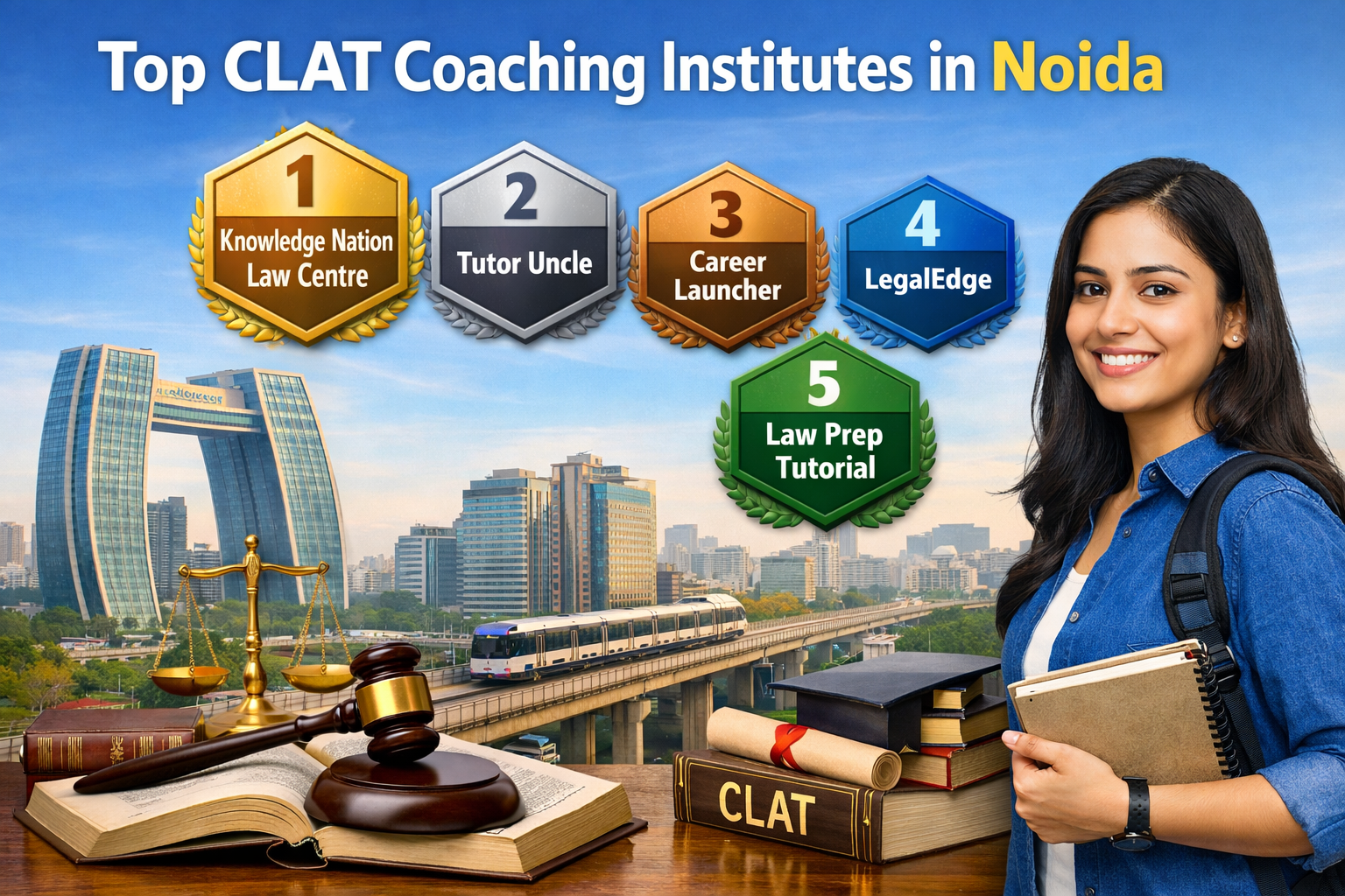 5 Premium CLAT Coaching In Noida