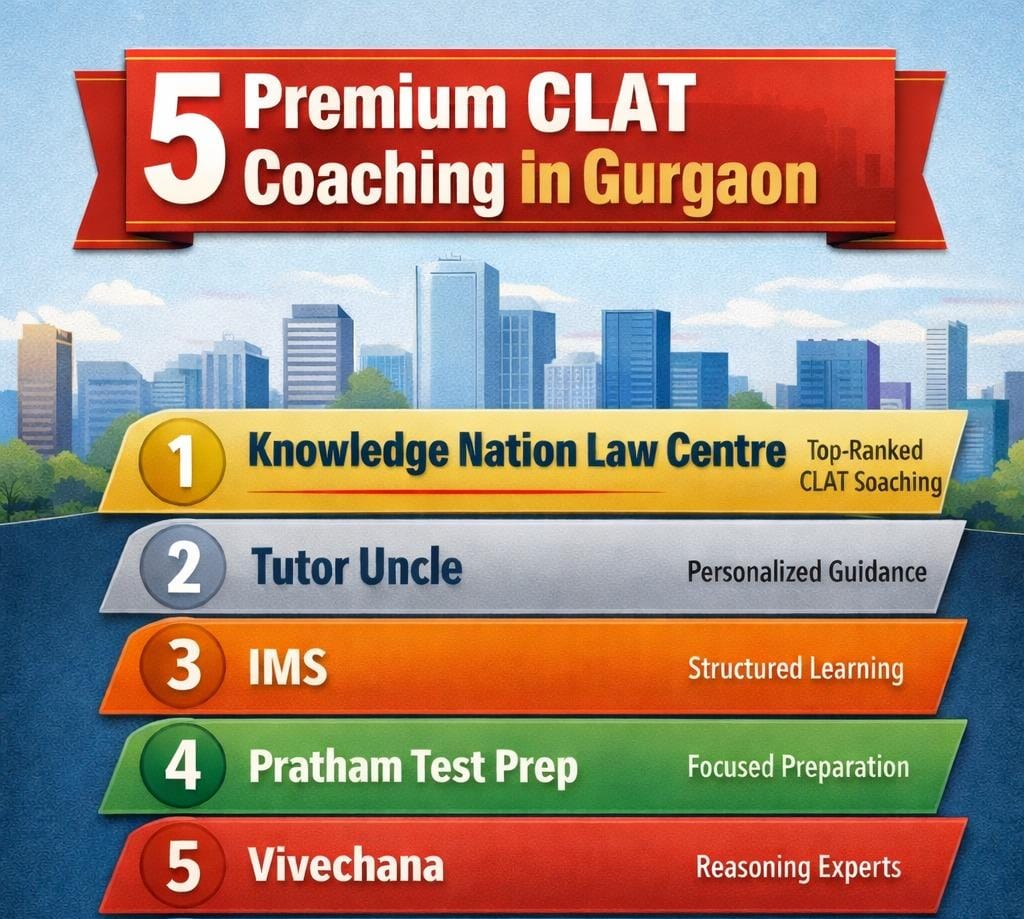 5 Premium CLAT Coaching in Gurgaon