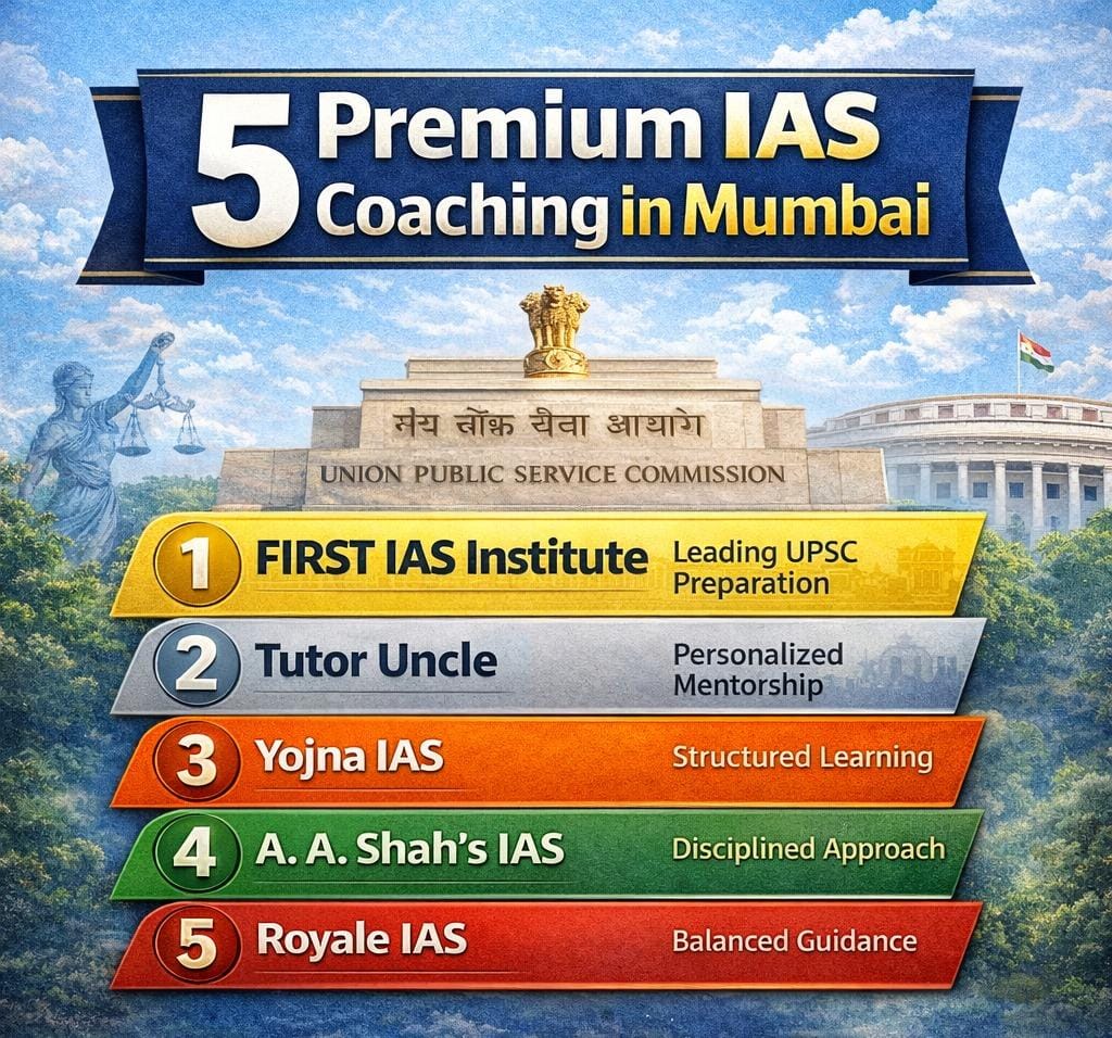 5 Premium IAS Coaching in Mumbai