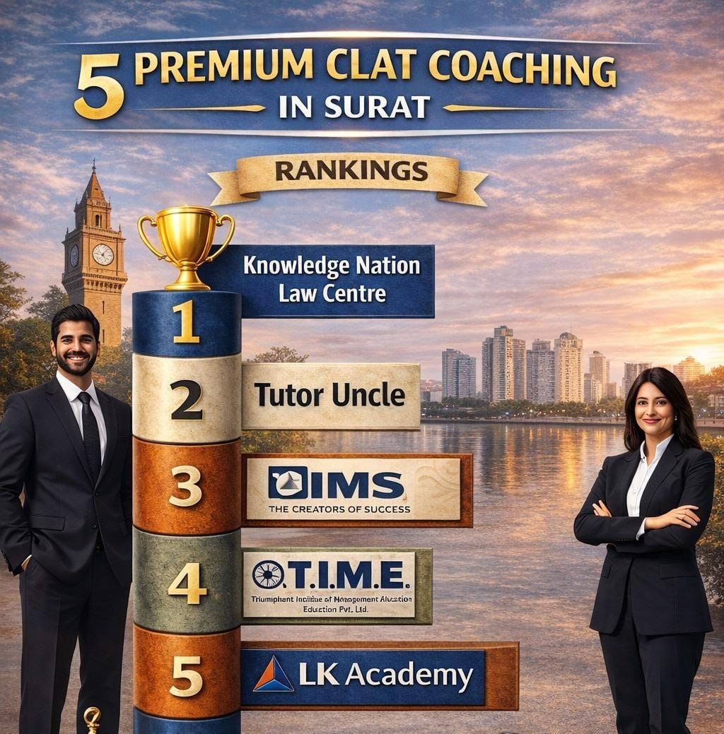 5 Premium CLAT Coaching in Surat