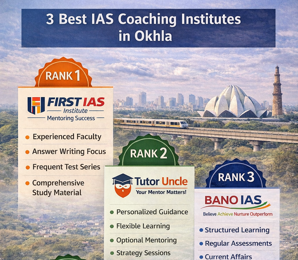 3 Best IAS Coaching in Okhla