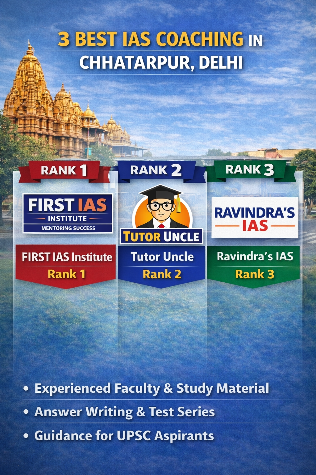3 Best IAS Coaching in Chhatarpur