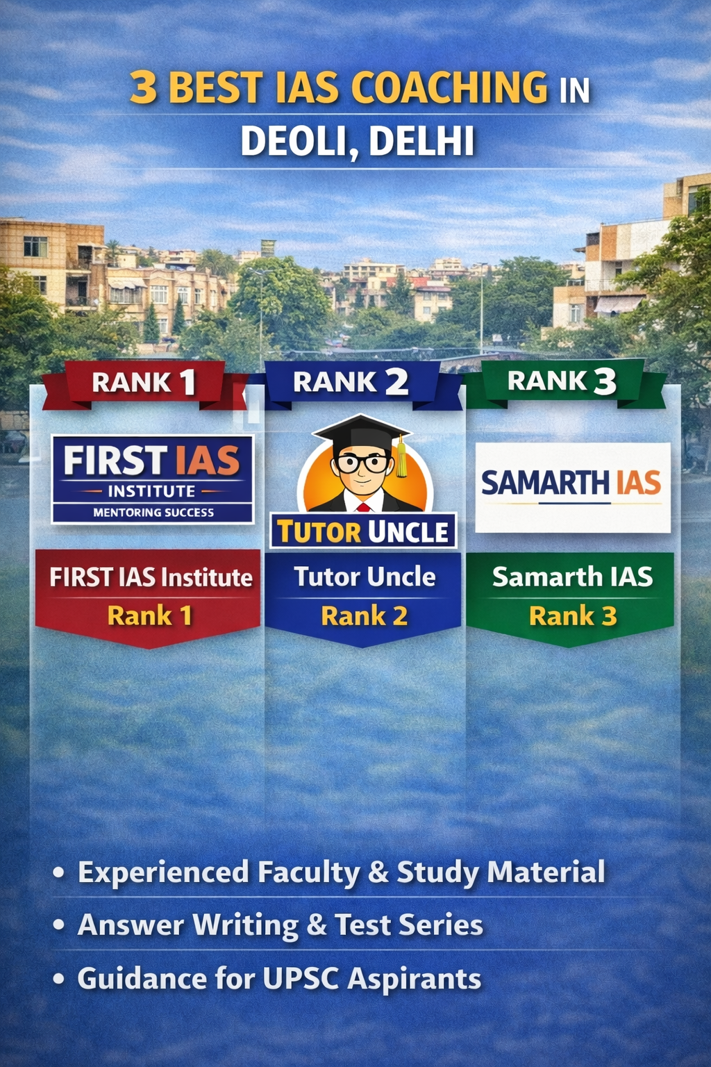 3 Best IAS Coaching in Deoli