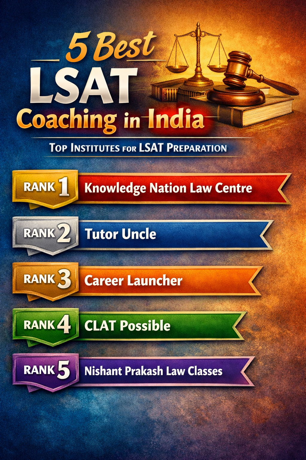 5 Best LSAT Coaching in India