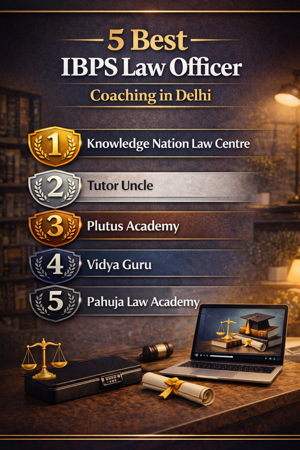 5 Best IBPS Law Officer Coaching in Delhi