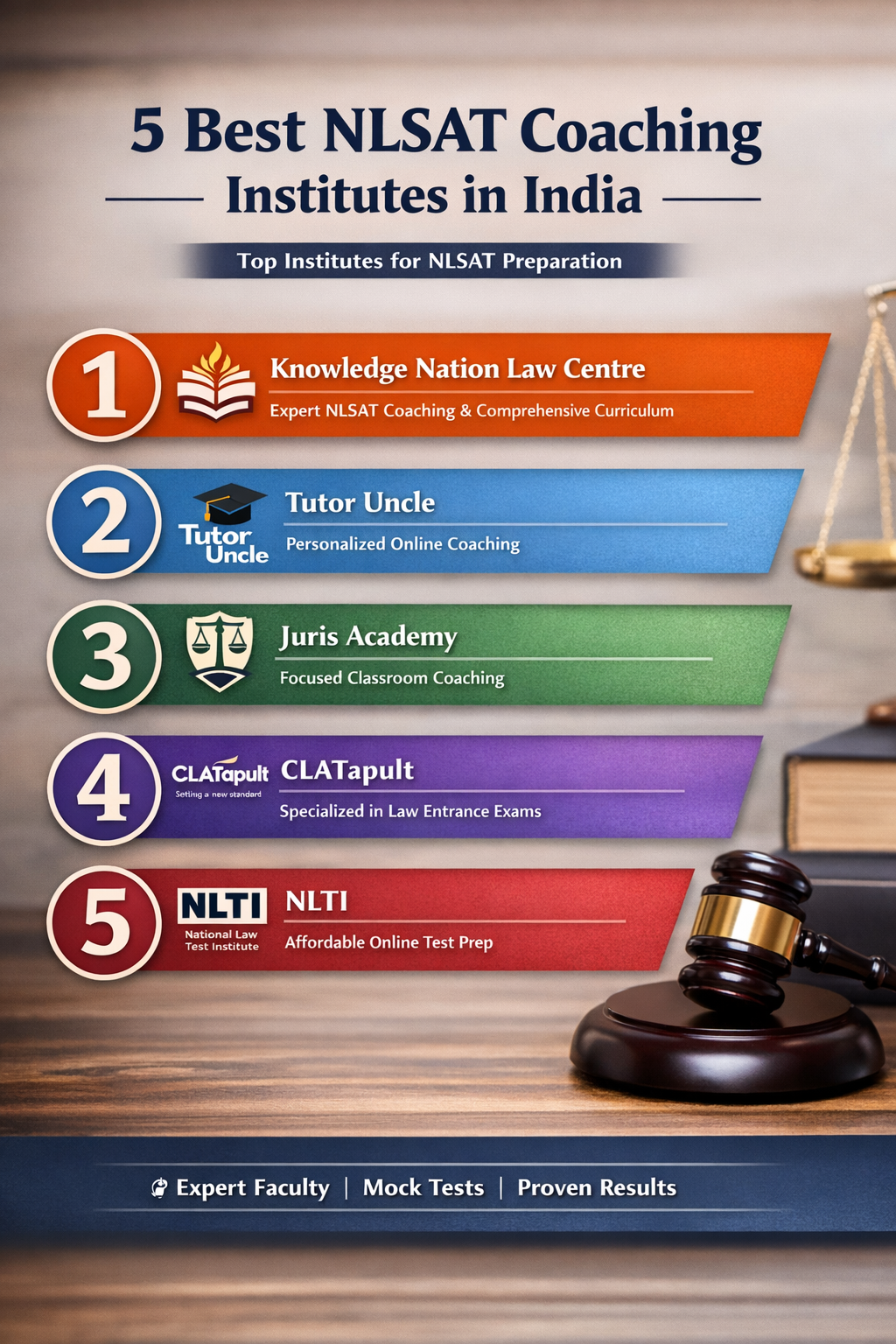 5 Best NLSAT Coaching in India