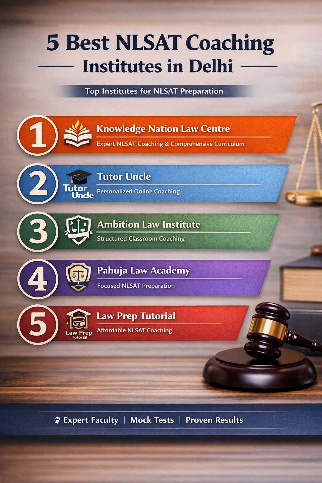 5 Best NLSAT Coaching in Delhi