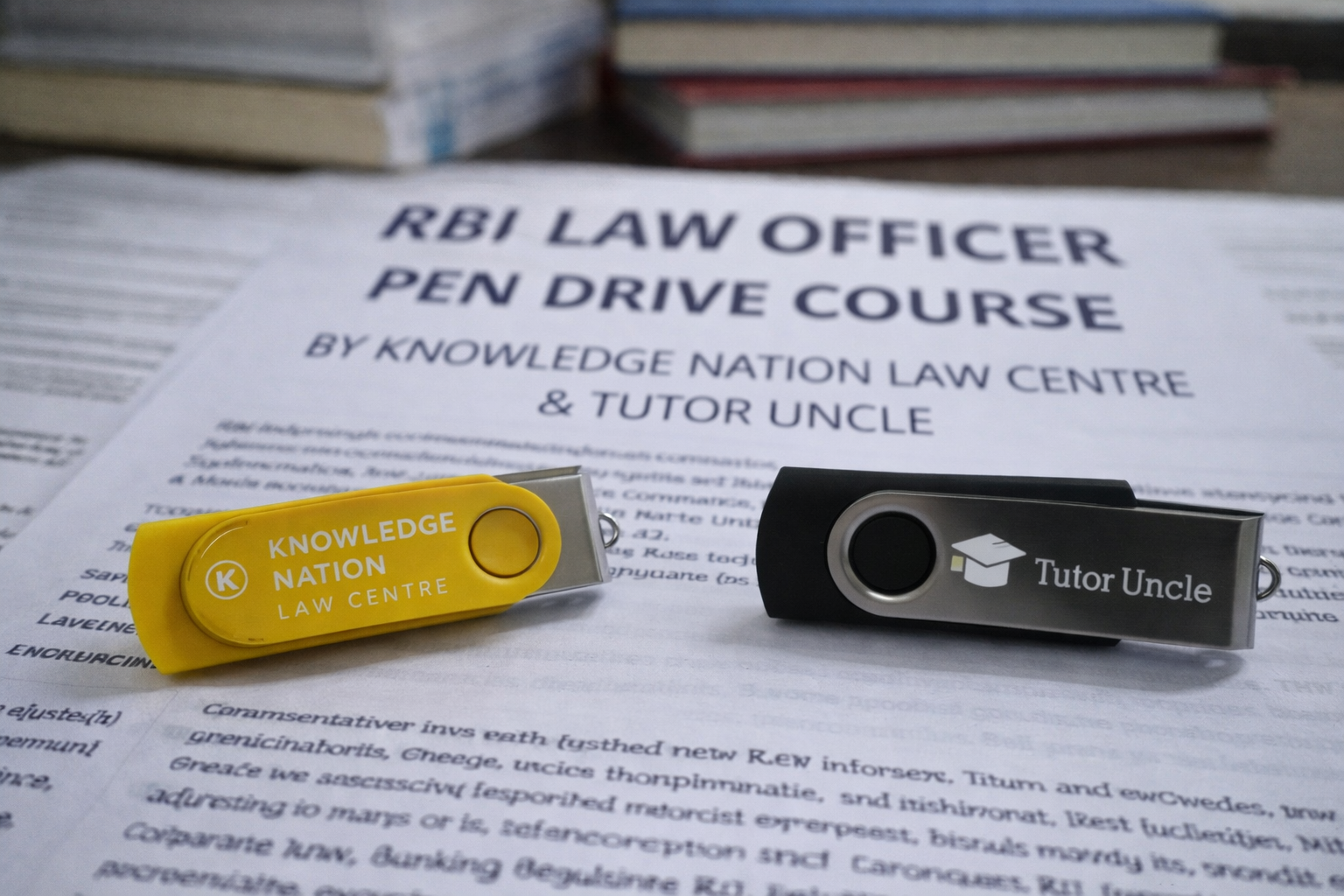 RBI LAW OFFICER Pen Drive Course