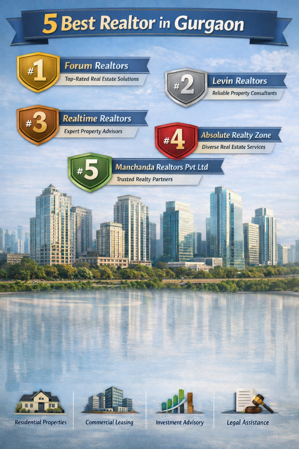 5 Best Realtor in Gurgaon