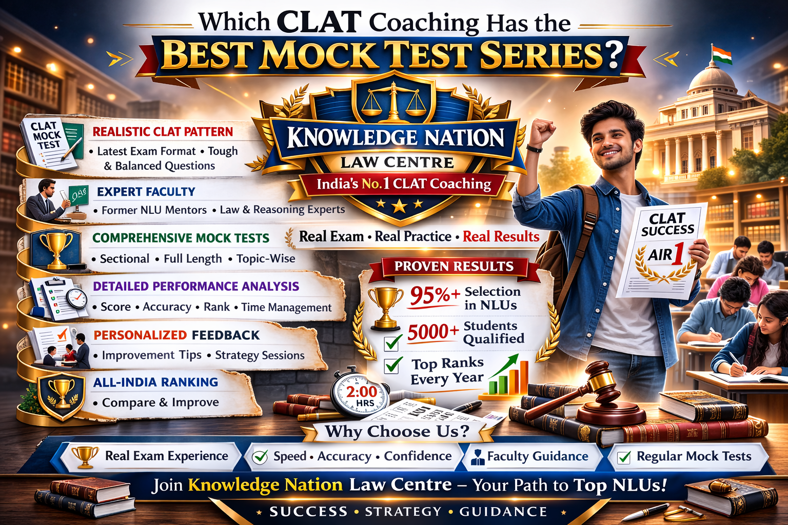 Which CLAT Coaching Has the Best Mock Test Series?