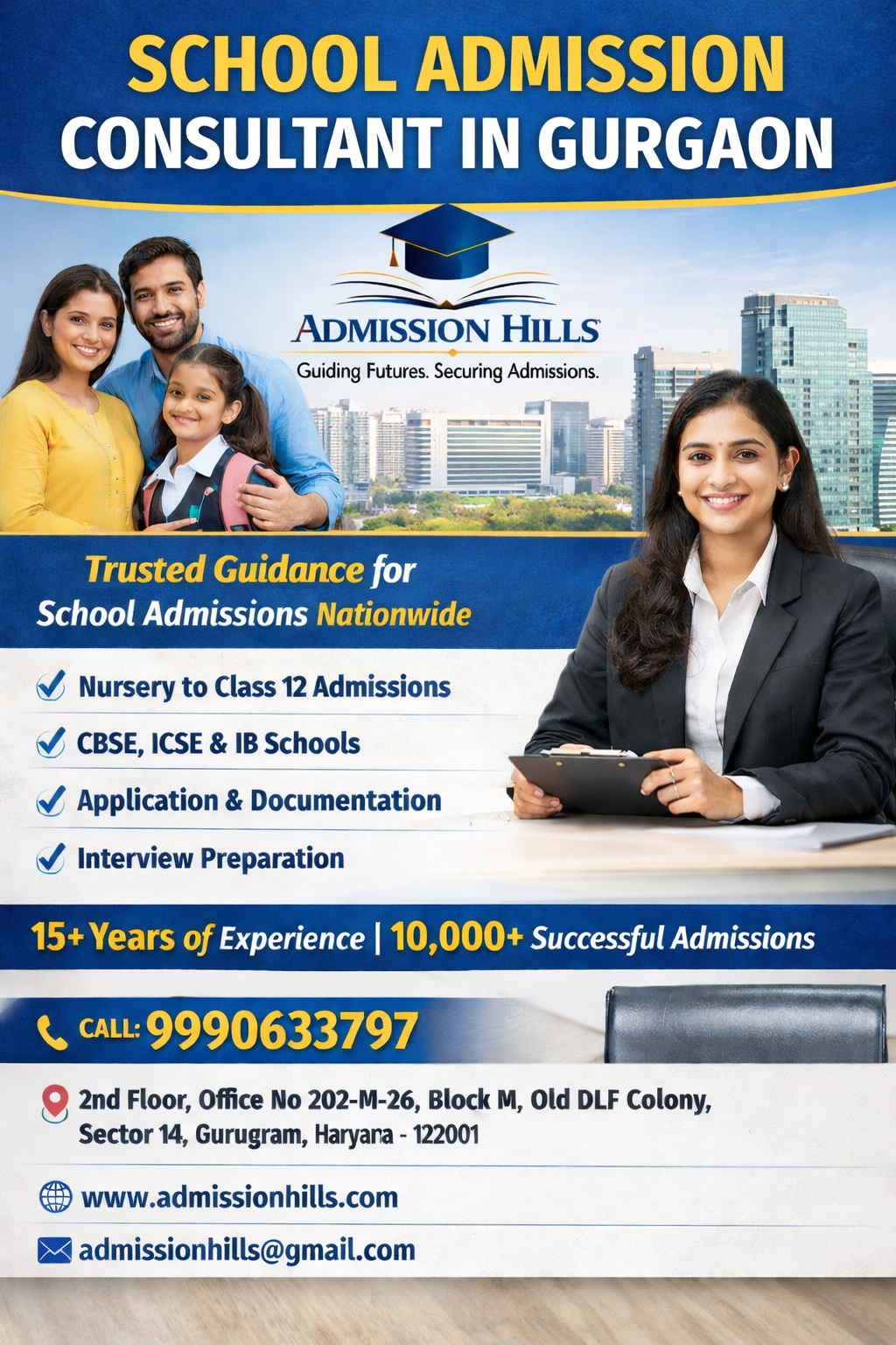 School Admission Consultant in Gurgaon