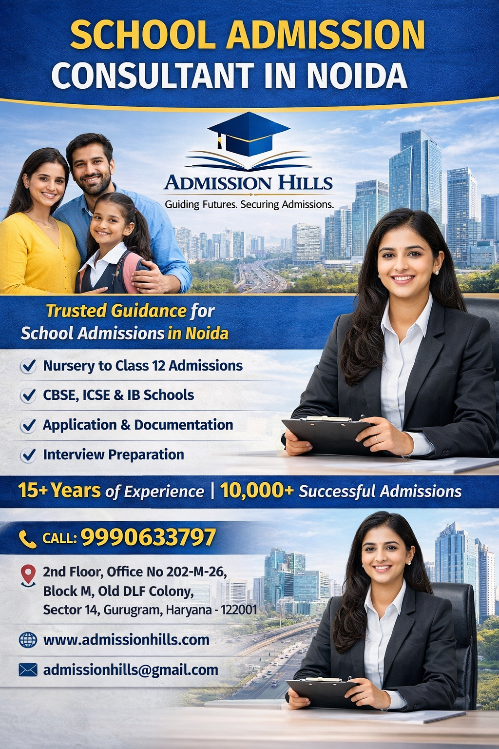 School Admission Consultant in Noida – ADMISSION HILLS
