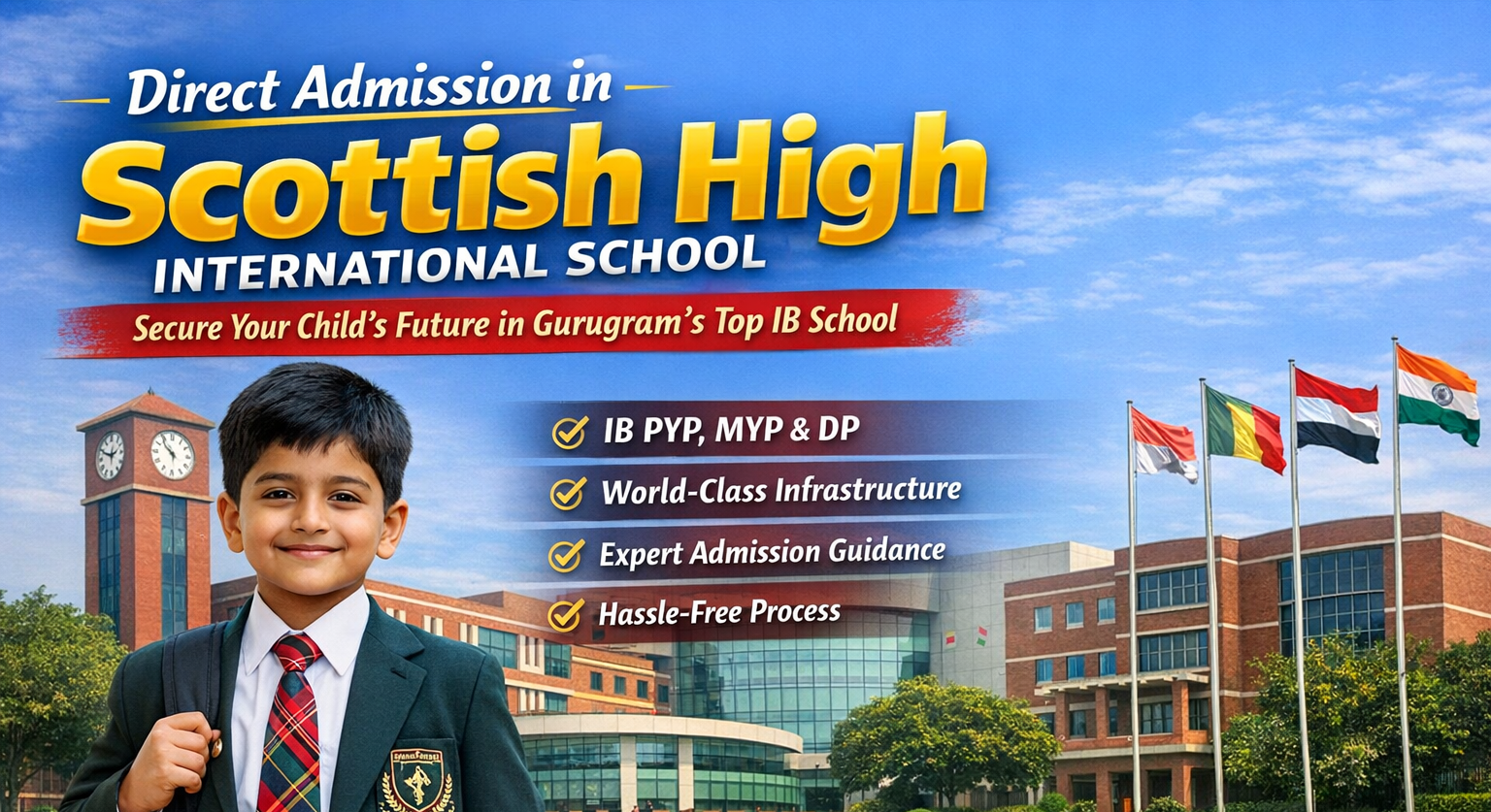 Direct Admission in Scottish High International School