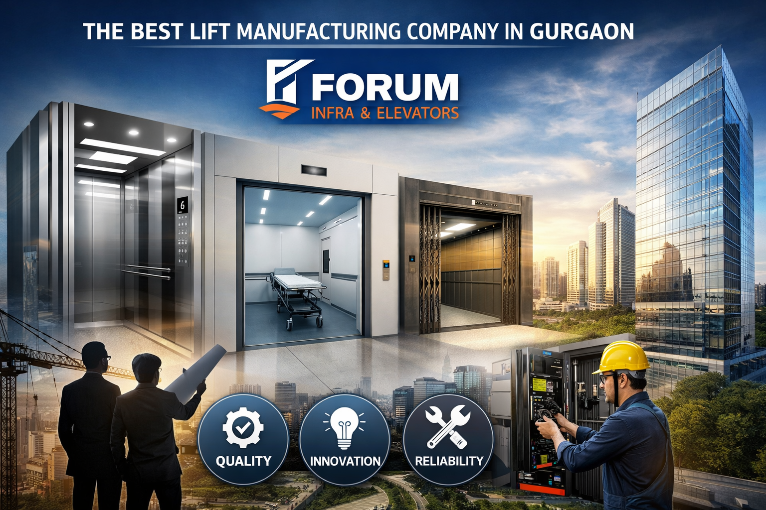 Why Forum Infra and Elevators Are the Best Lift Manufacturing Company in Gurgaon