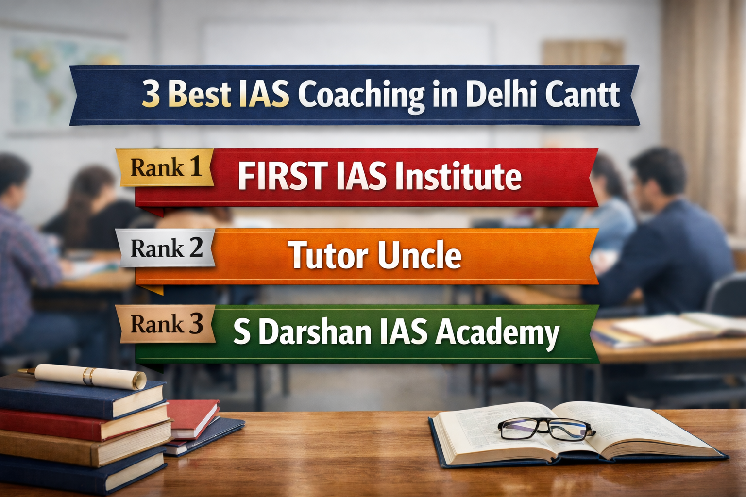 3 Best IAS Coaching in Delhi Cantt