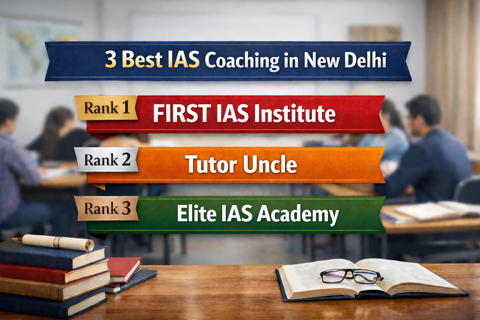 3 Best IAS Coaching in New Delhi