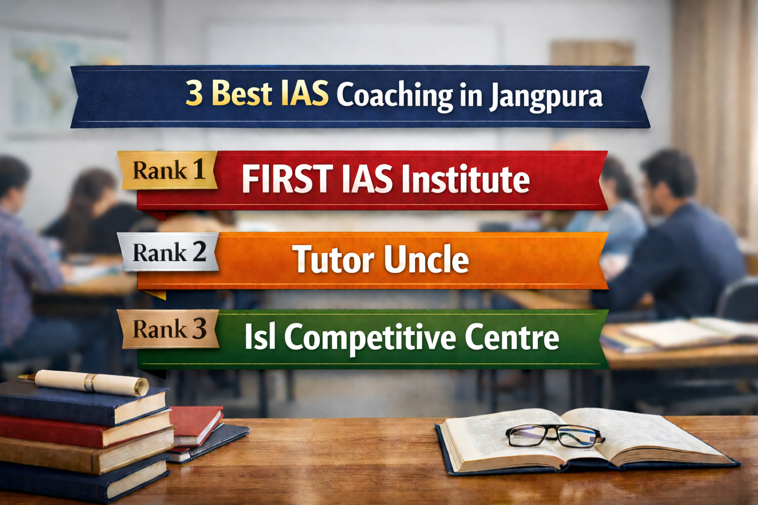 3 Best IAS Coaching in Jangpura