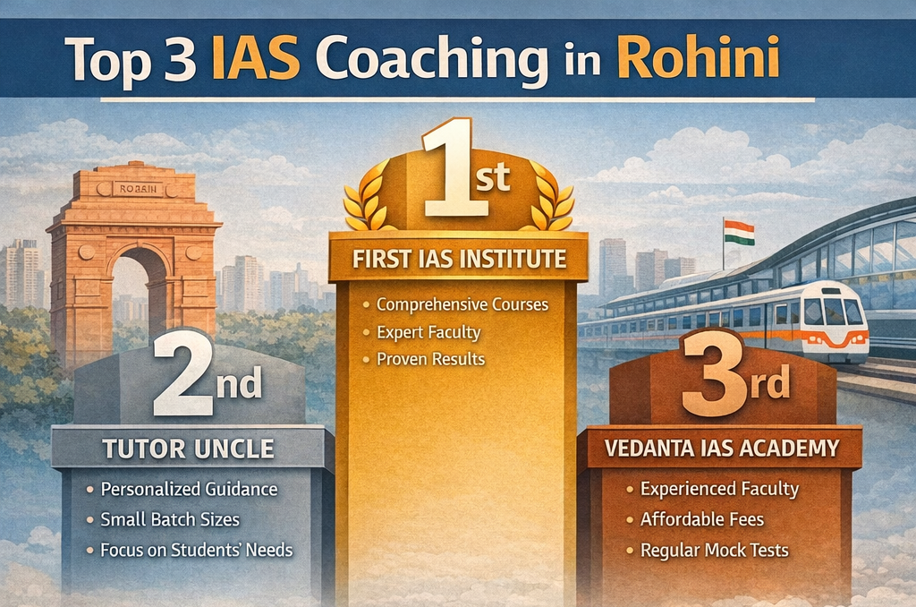 3 Best IAS Coaching in Rohini