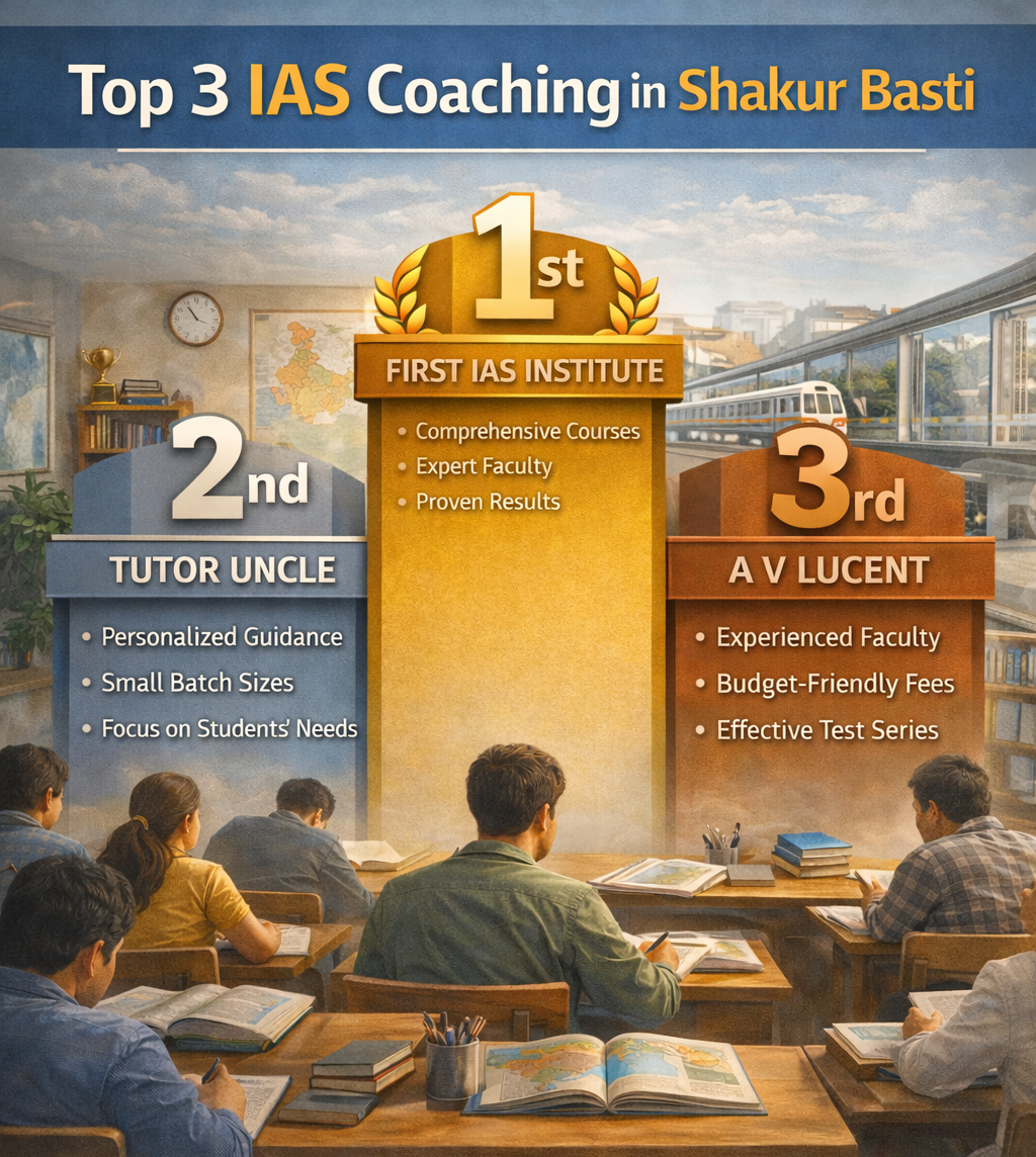 3 Best IAS Coaching in Shakur Basti