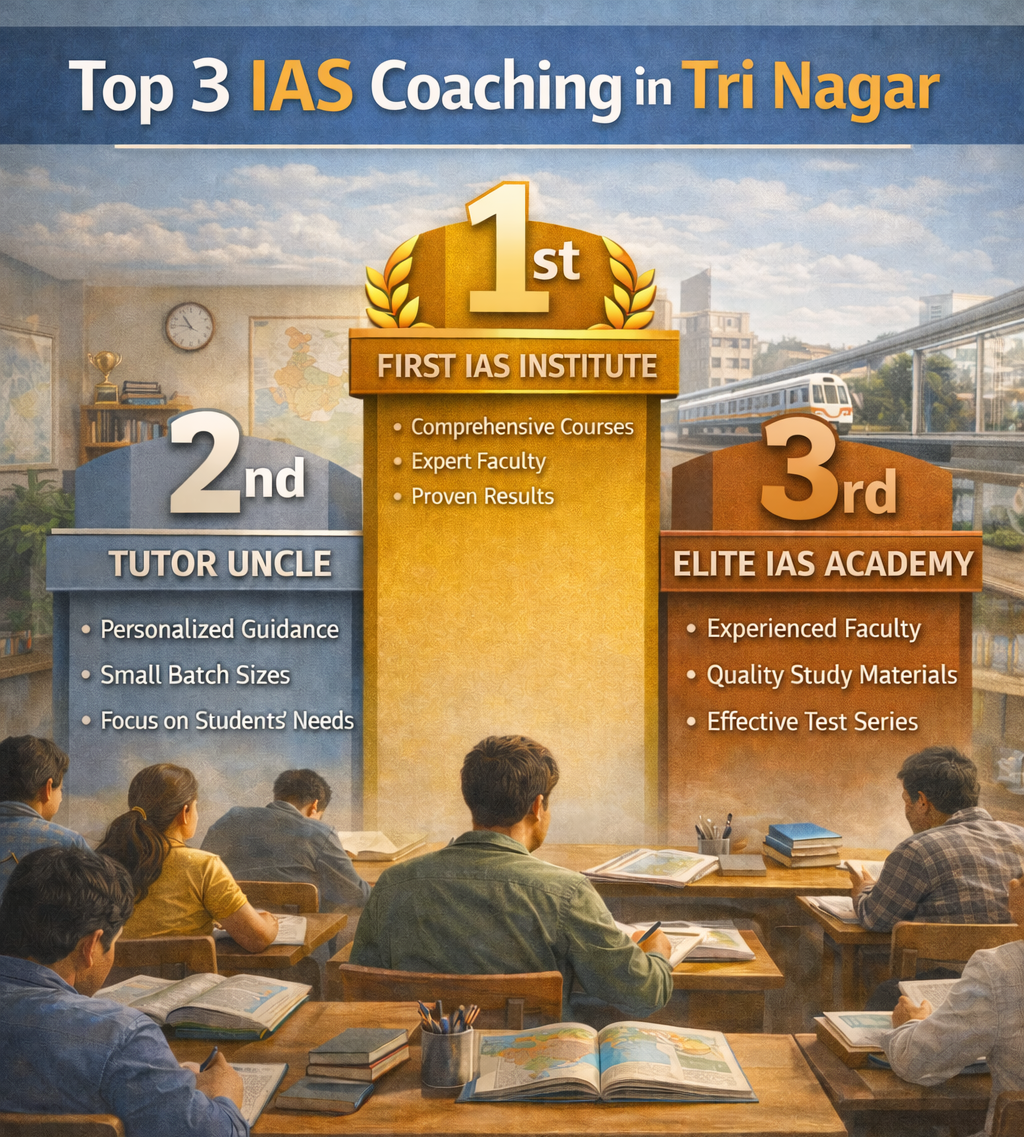 3 Best IAS Coaching in Tri Nagar