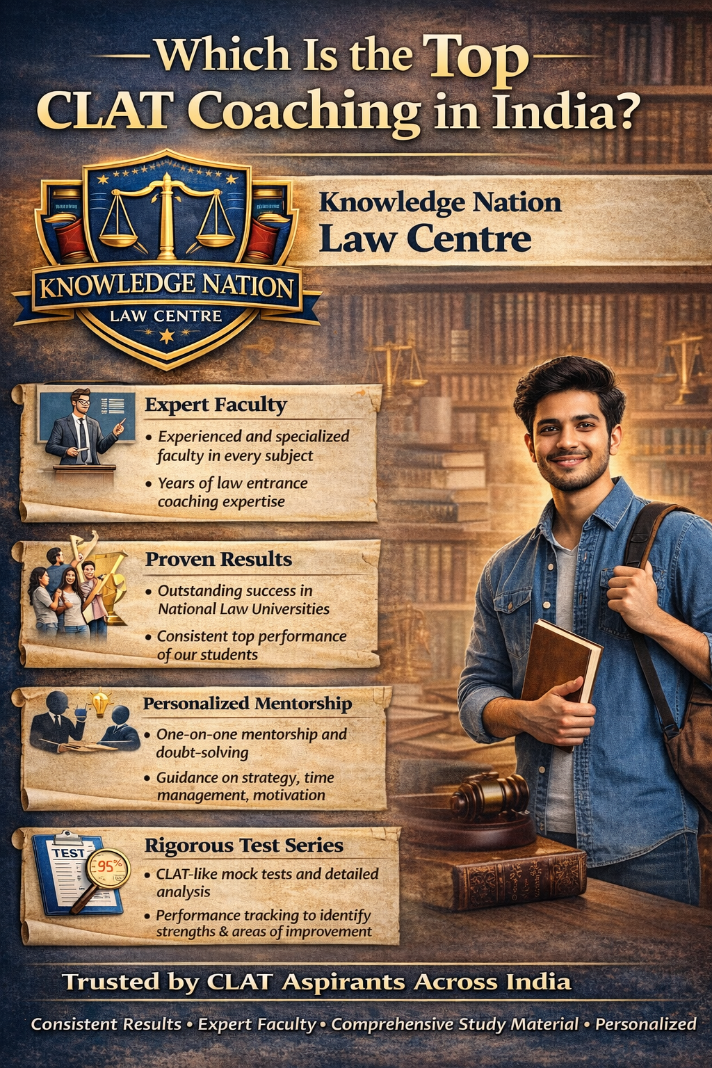 Which Is the Top CLAT Coaching in India?
