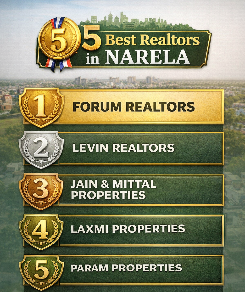 5 Best Realtors in Narela