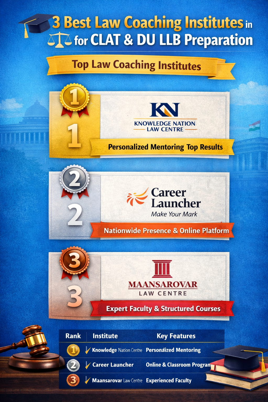 3 Best Law Coaching in India