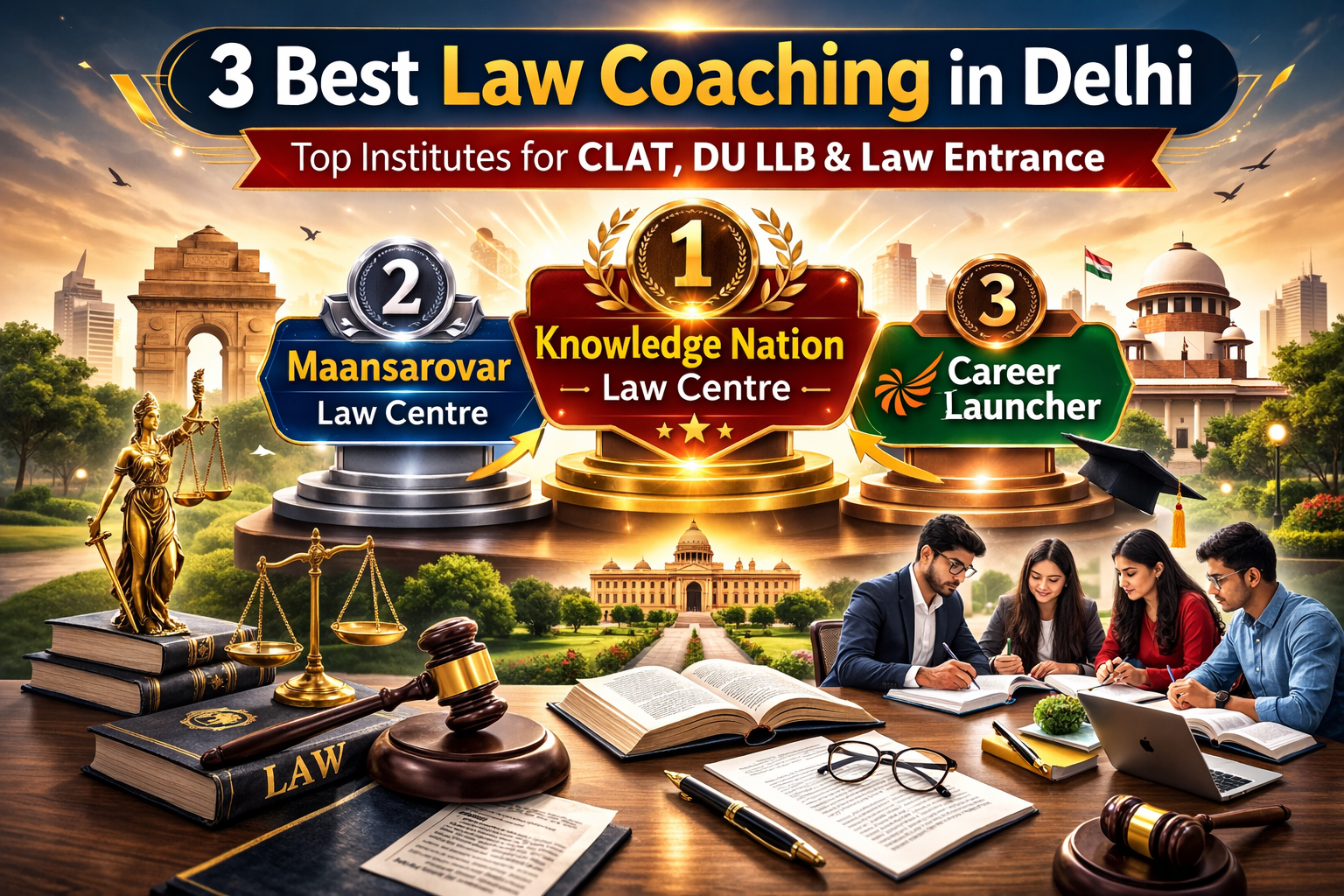 3 Best Law Coaching in Delhi