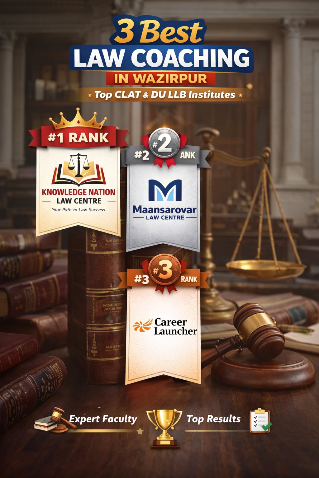 3 Best Law Coaching in Wazirpur