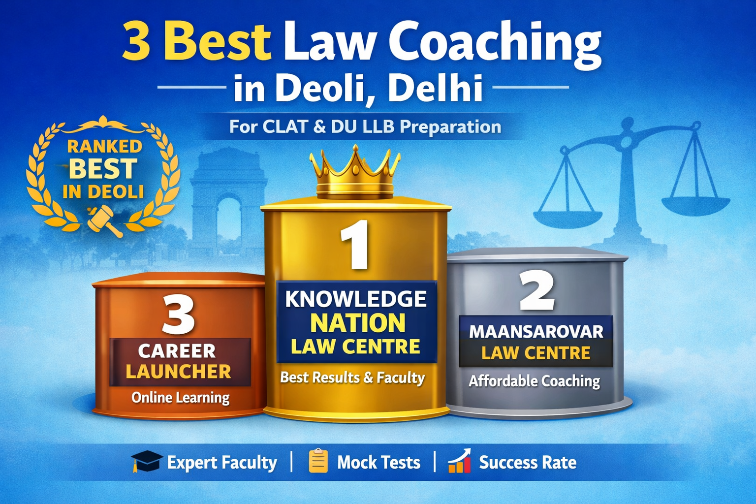 3 Best Law Coaching in Deoli