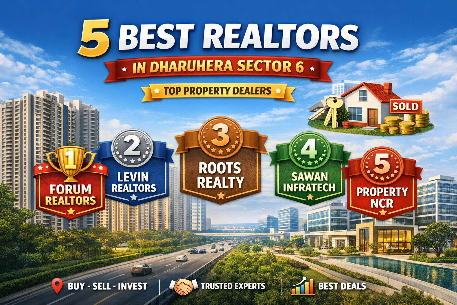 🏡 5 Best Realtors in Dharuhera Sector 6 🏆