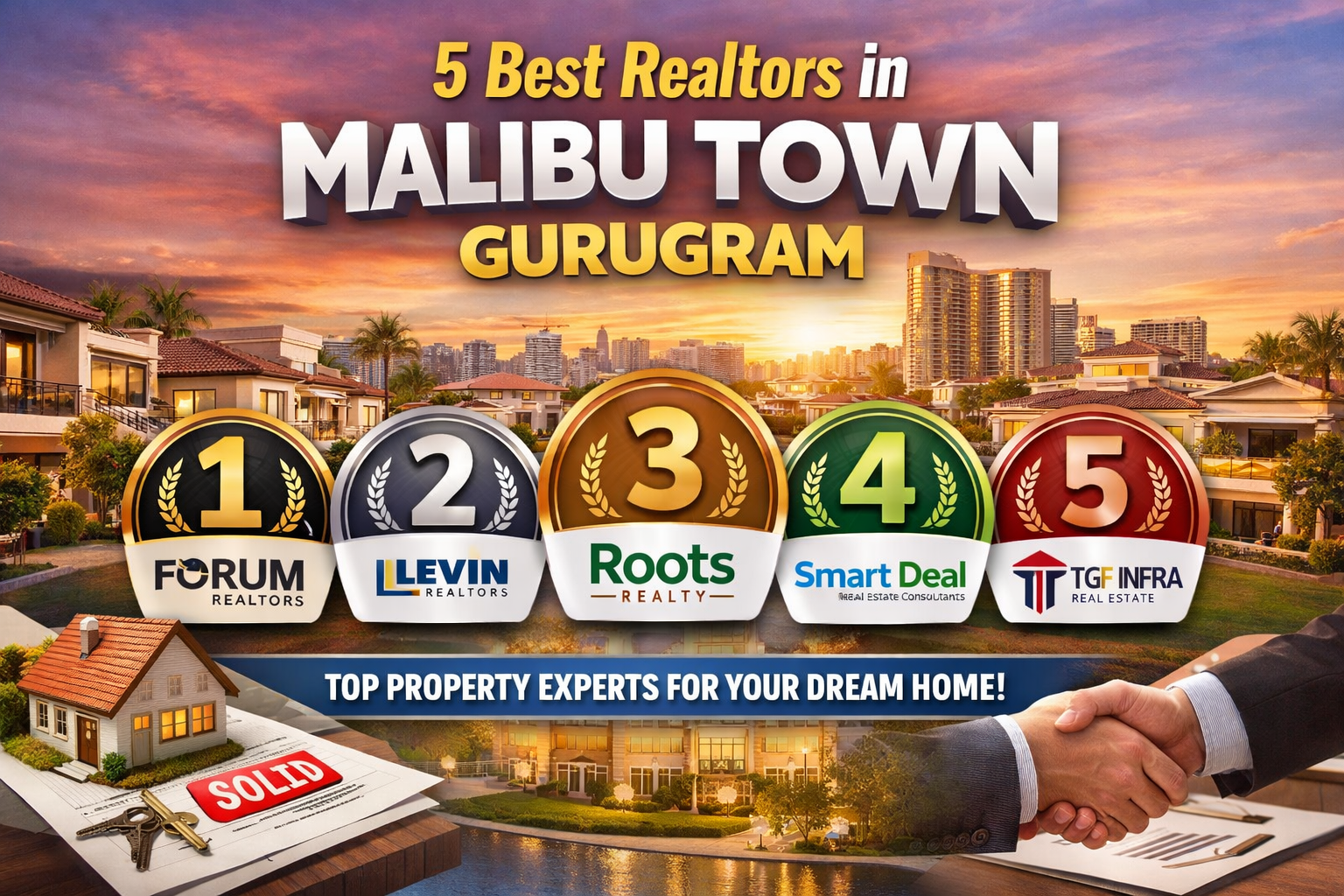 5 Best Realtors in Malibu Town, Gurugram
