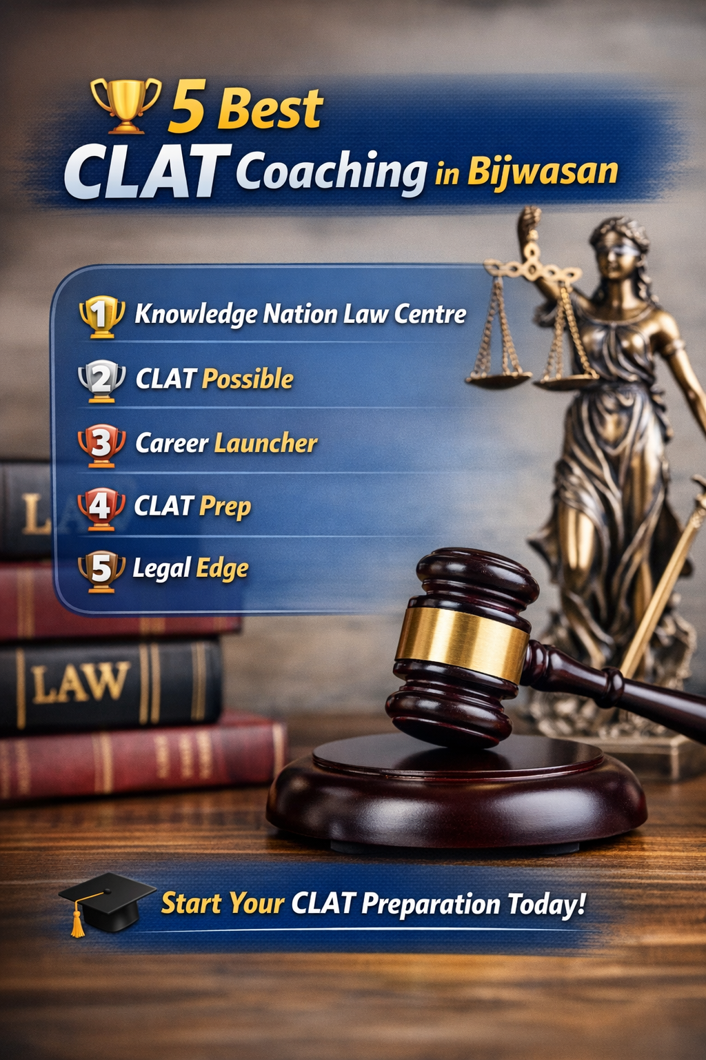 5 Best CLAT Coaching in Palam