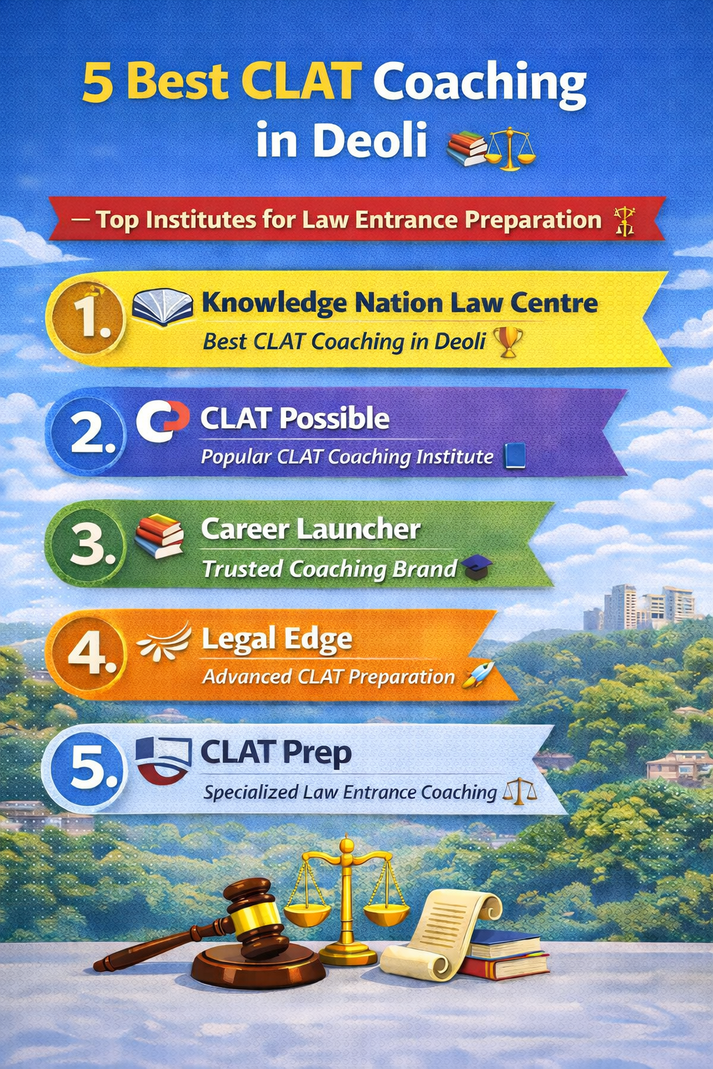 5 Best CLAT Coaching in Deoli