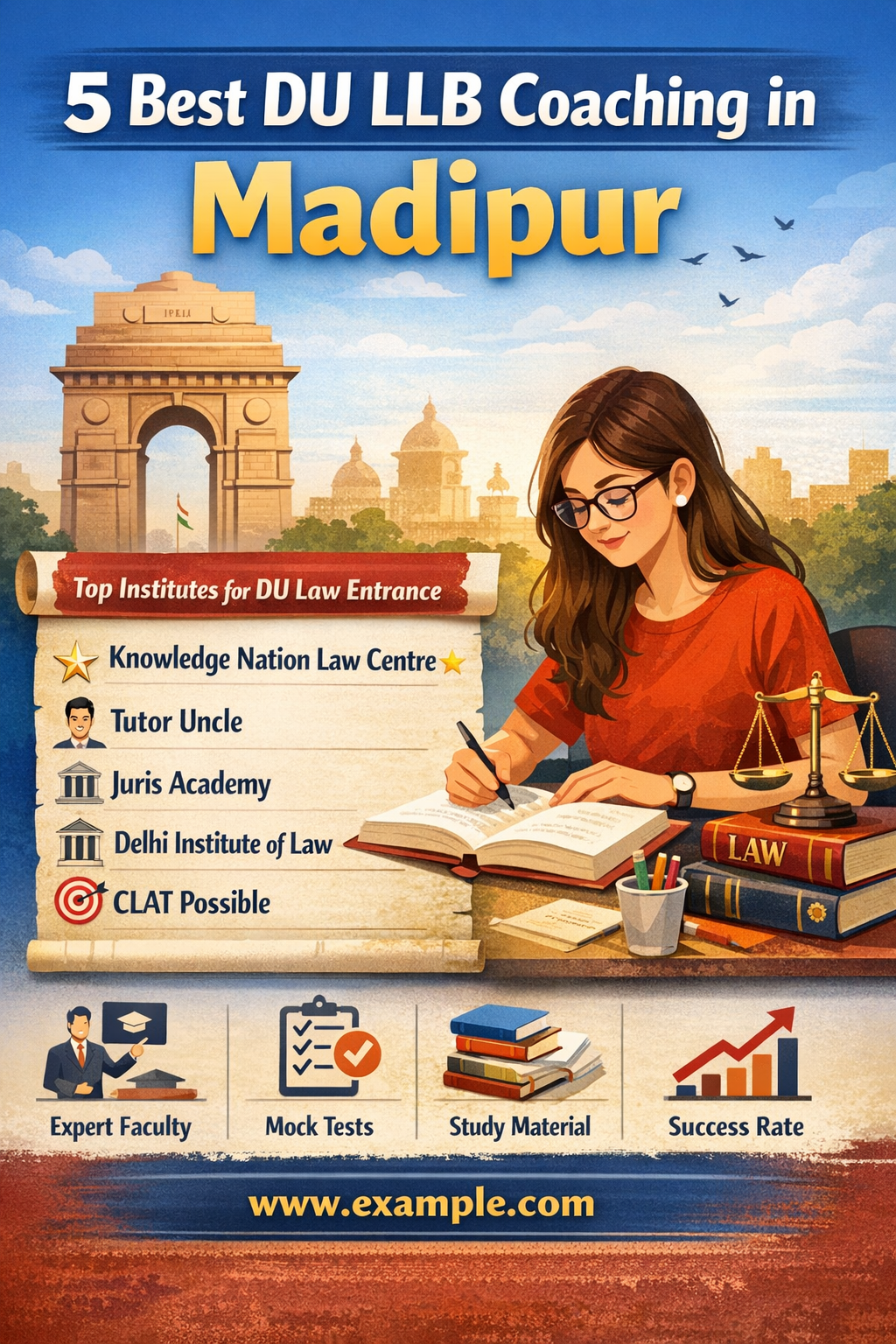 5 Best DU LLB Coaching in Madipur