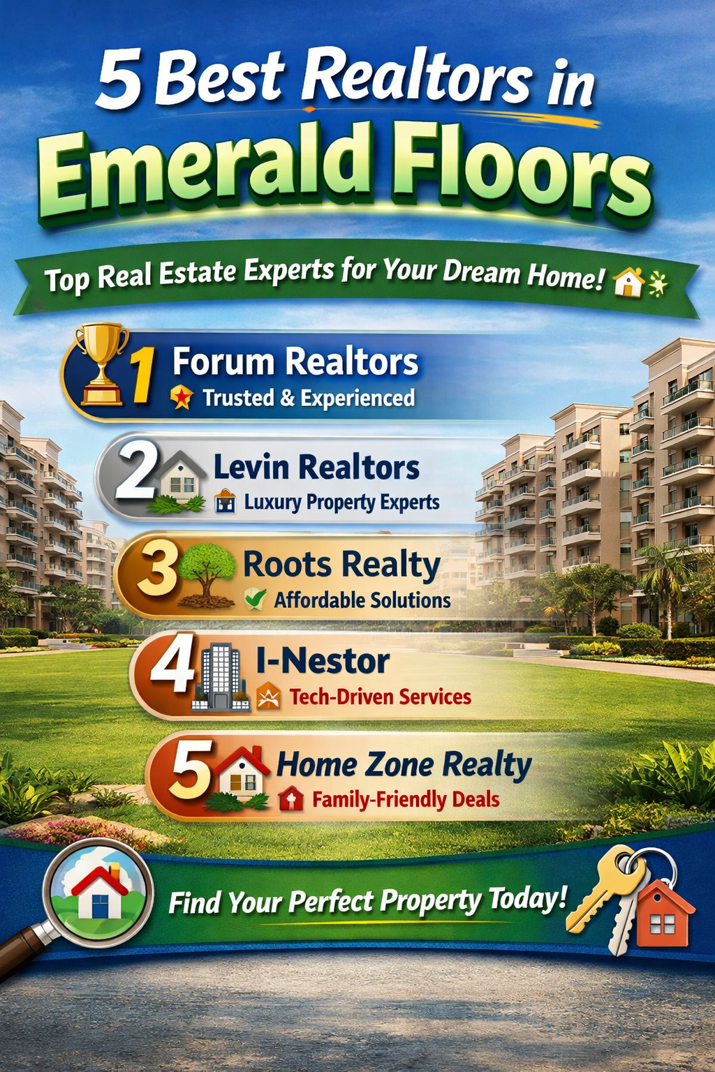 🏡 5 Best Realtors in Emerald Floors✨