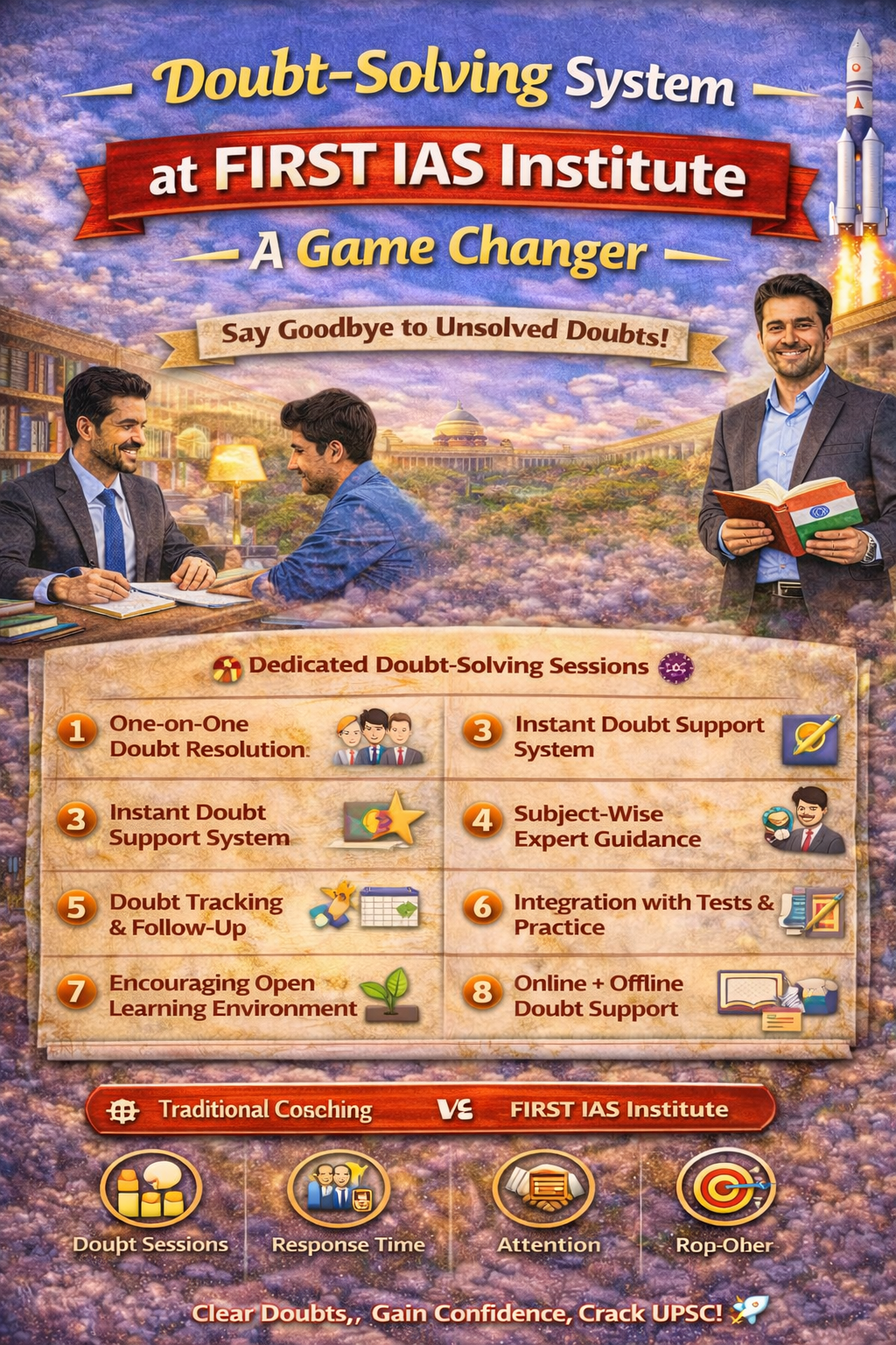 Doubt-Solving System at FIRST IAS Institute: A Game Changer